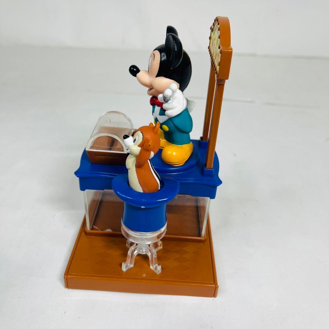 ディズニー テンヨー ミッキー チップ マジックショー バンク 貯金箱 当時物