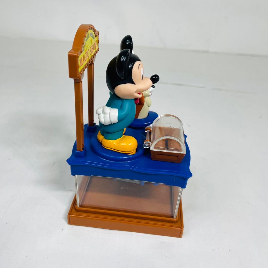ディズニー テンヨー ミッキー チップ マジックショー バンク 貯金箱 当時物