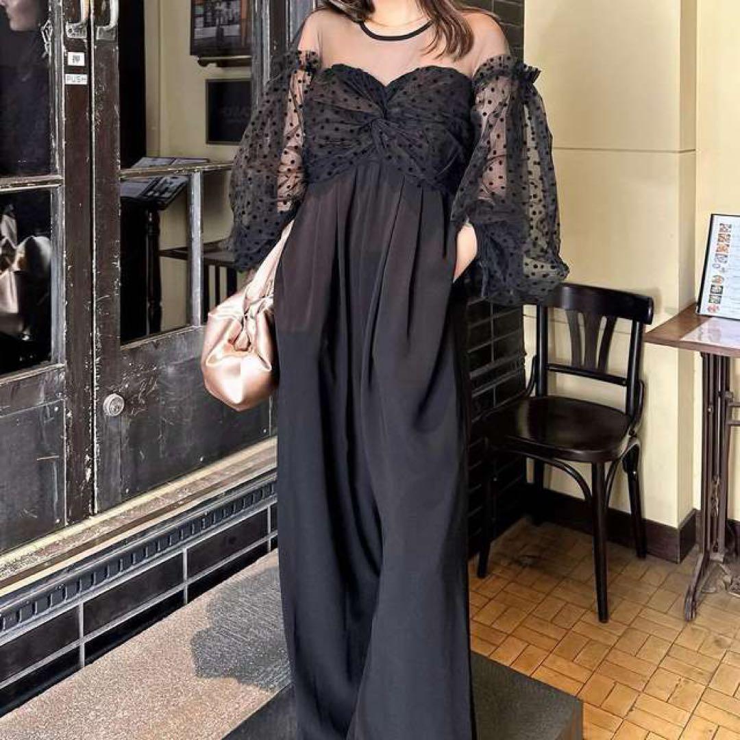 【ぽ】flocky dot dress