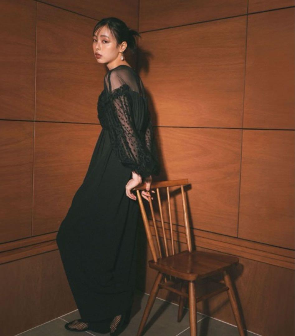 【ぽ】flocky dot dress