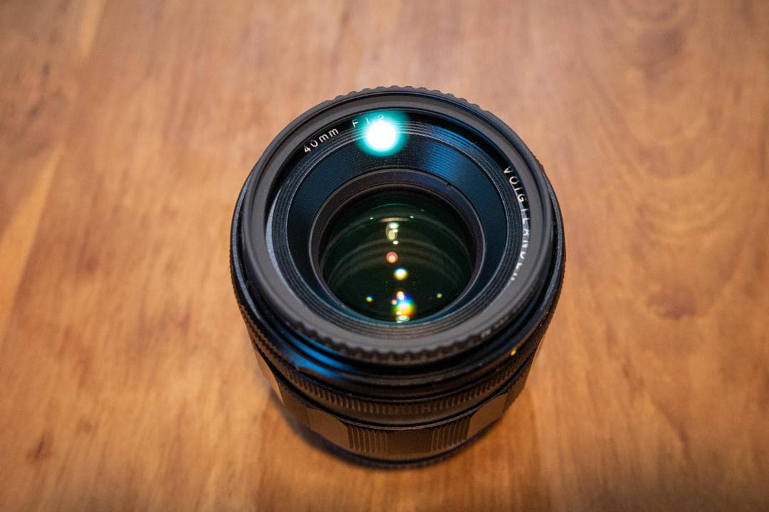 フォクトレンダー NOKTON 40mm F1.2 ソニー Eマウント コシナ