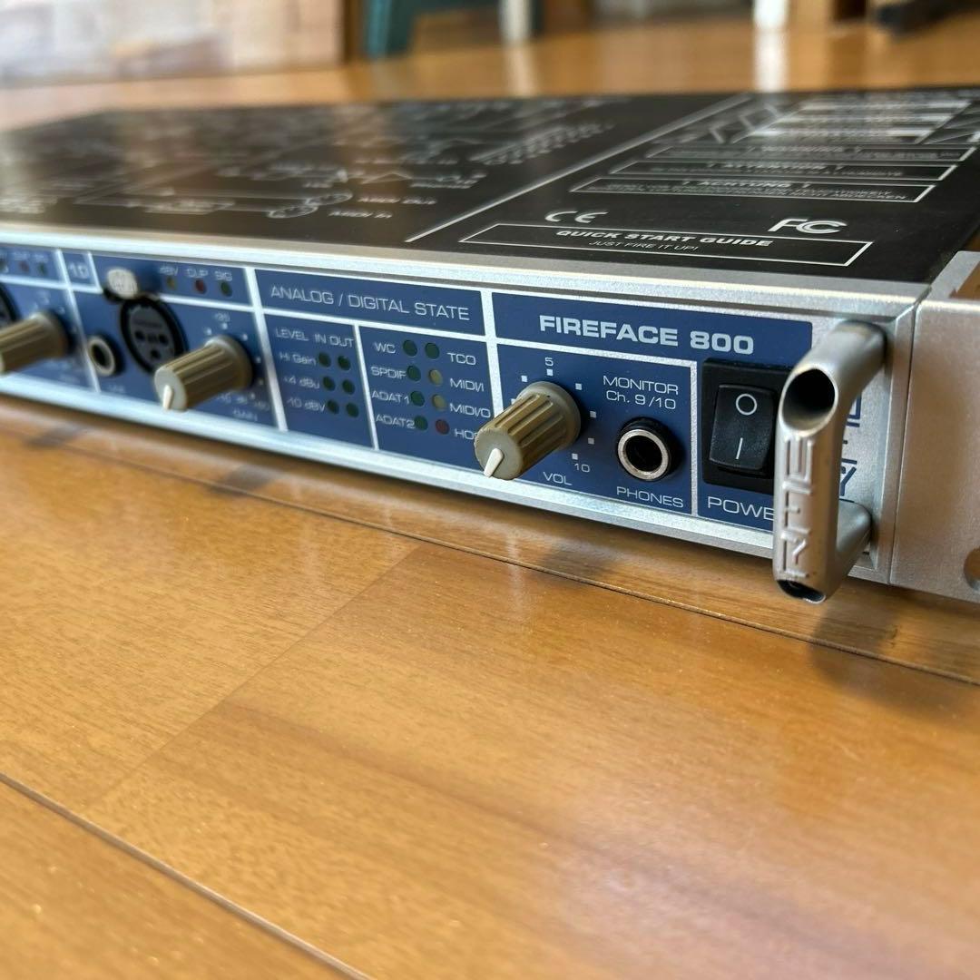 【Apple純正Firewire変換付】RME FIREFACE 800