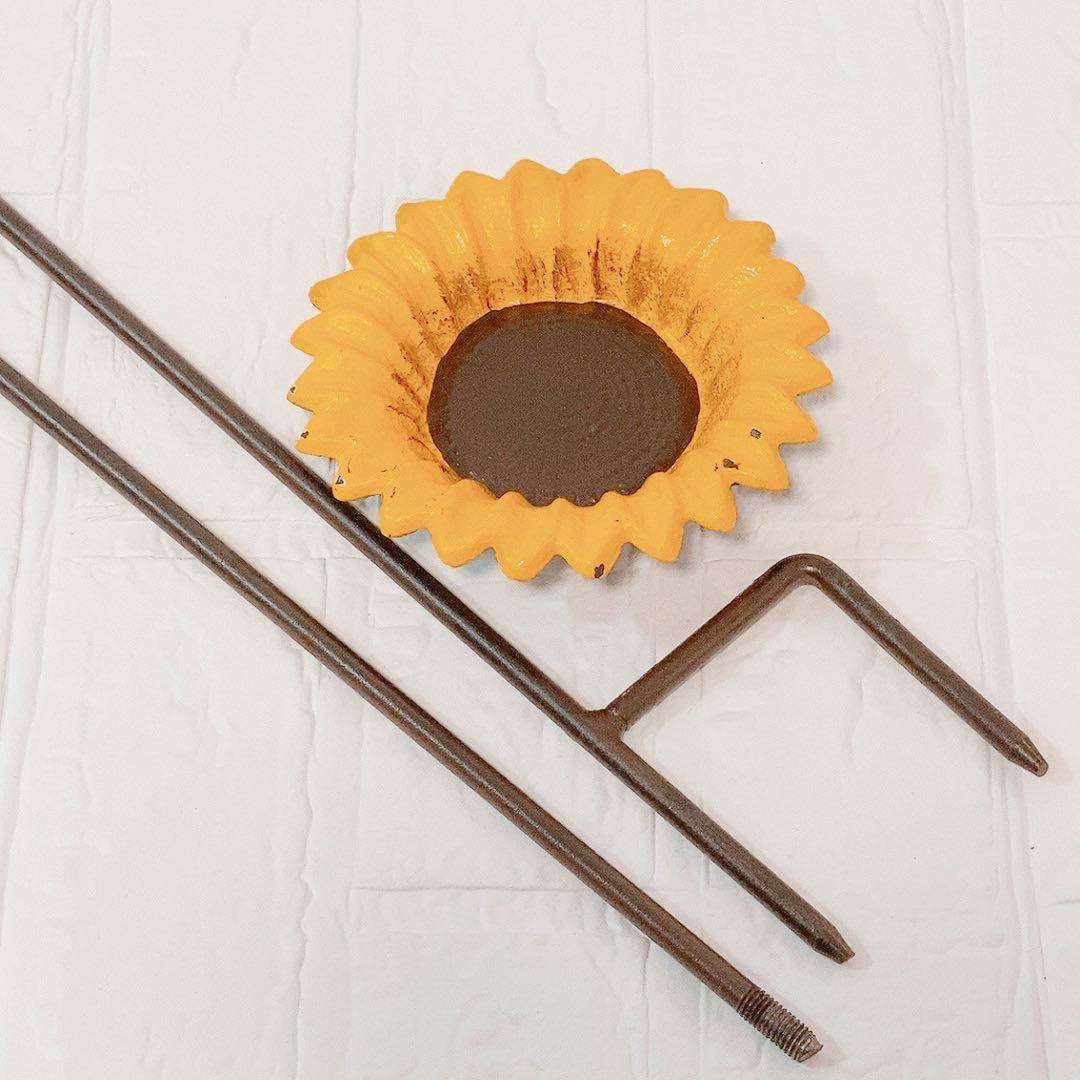 105★アイアン スタンド 小鳥 水浴び オブジェ 餌入れ バードフィーダー