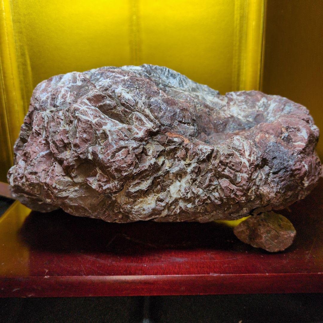 赤石 原石 約3.8kg 天然石 未加工 鑑賞用 水石 希少 レア