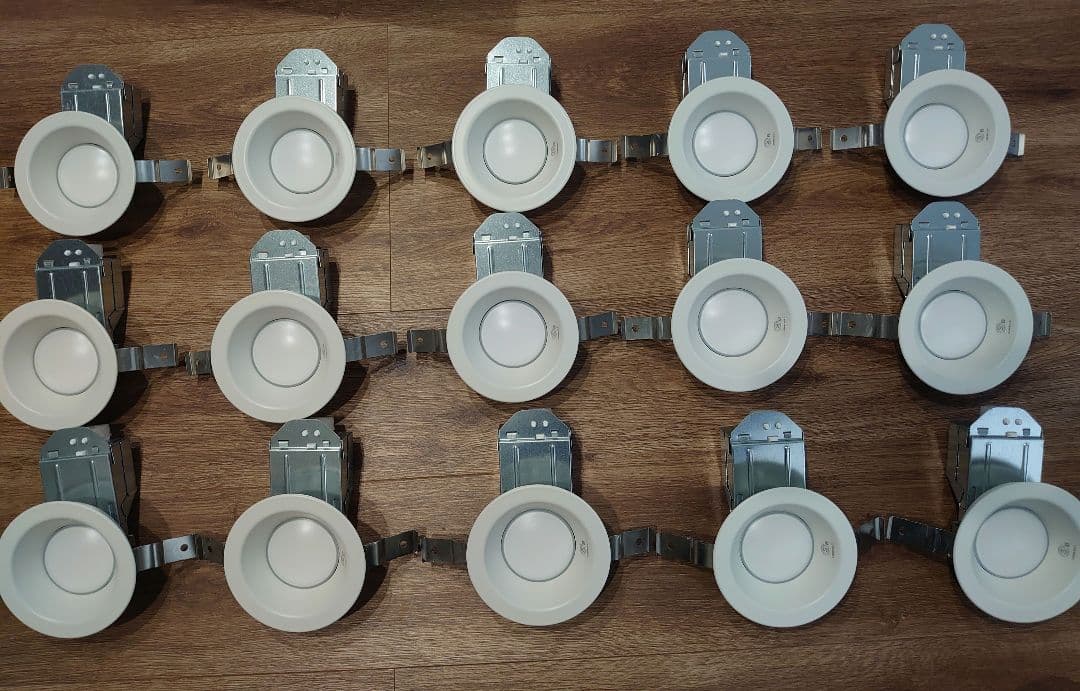 【使用約半年間】パナソニック　ダウンライト　電球色　15個