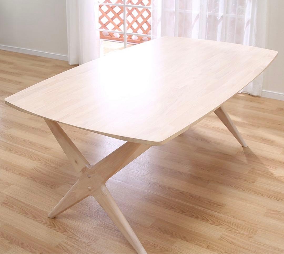 motou.fuji　リビングダイニングテーブル160cm シート付属