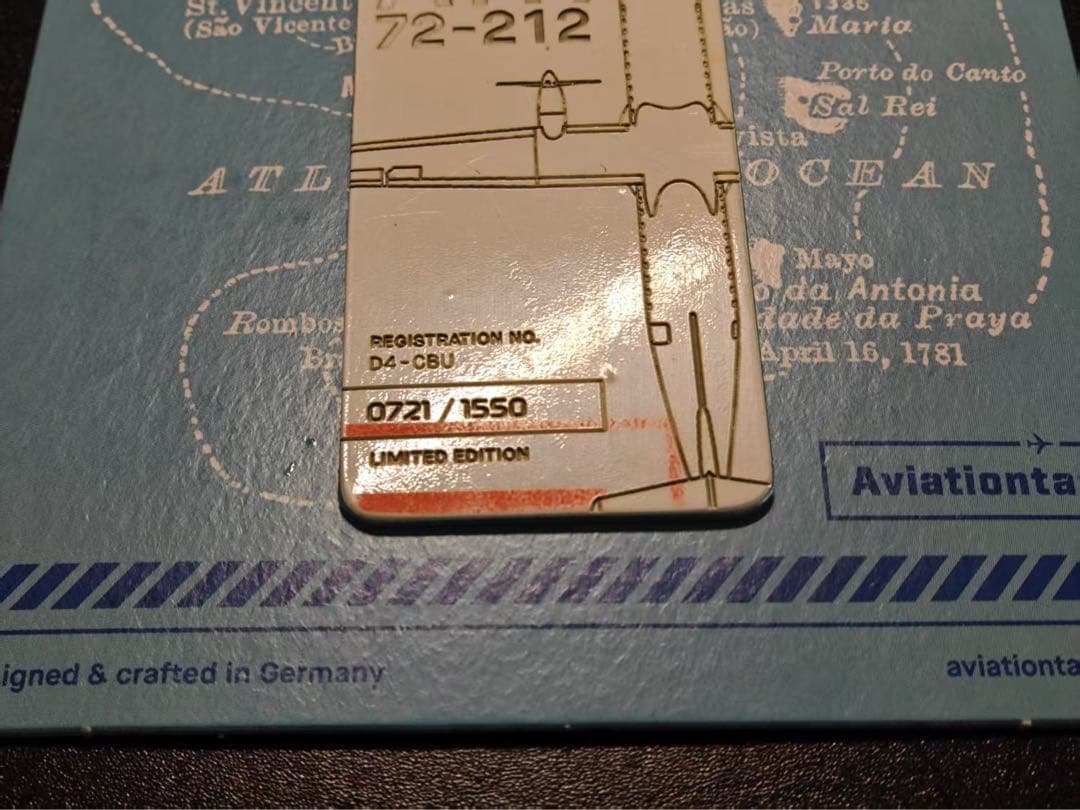 カーボベルデ航空 Aviationtag ATR-72 特別色