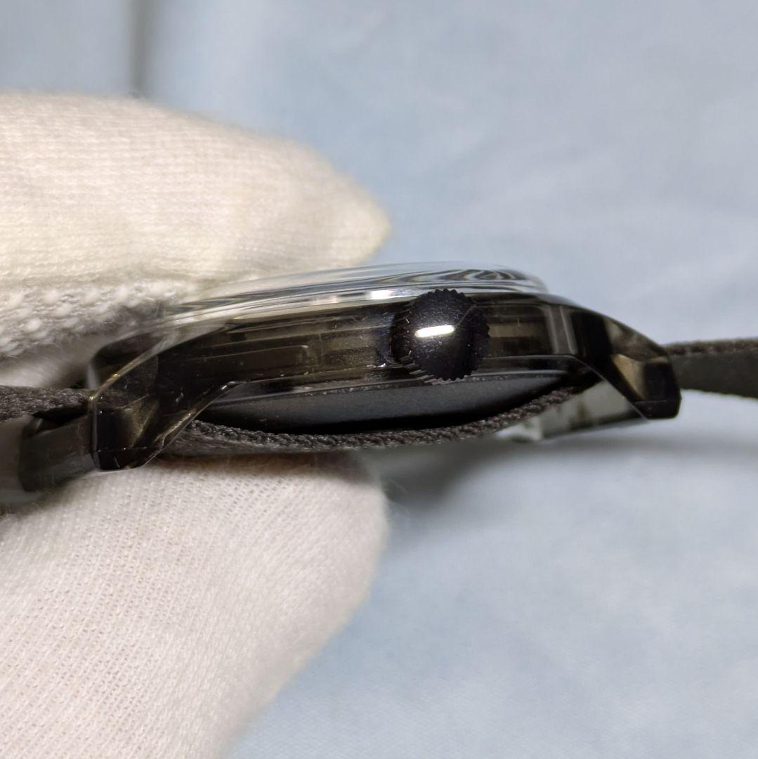 タイメックス キャンパー ウォッチ ナノユニバースコラボ別注モデル クリアべっ甲