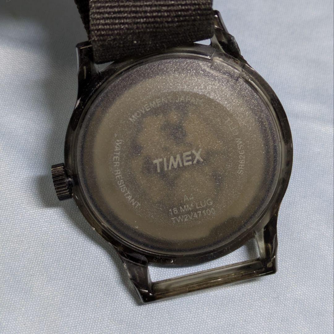 タイメックス キャンパー ウォッチ ナノユニバースコラボ別注モデル クリアべっ甲