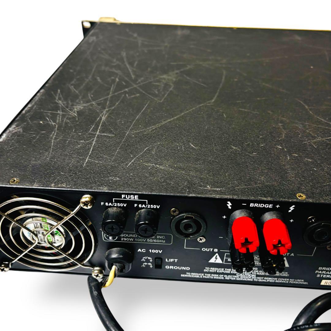 ★動作品★クラシックプロ CP800 ステレオ パワーアンプ PA機器