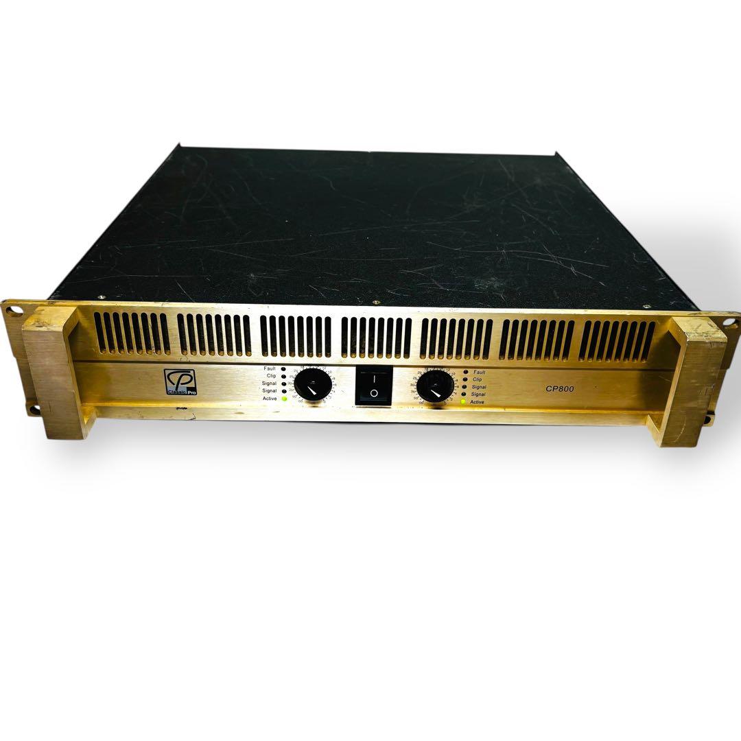 ★動作品★クラシックプロ CP800 ステレオ パワーアンプ PA機器