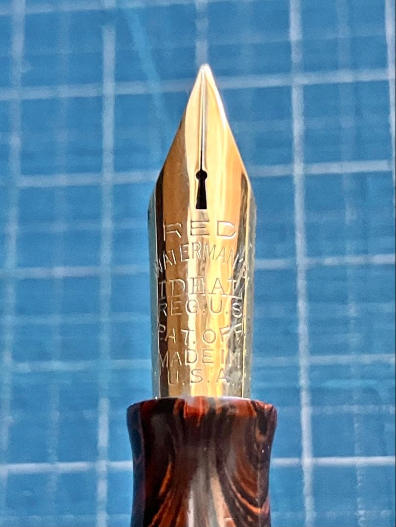Waterman ウォーターマン万年筆 No.7 レッドバンド　ペン先Red金