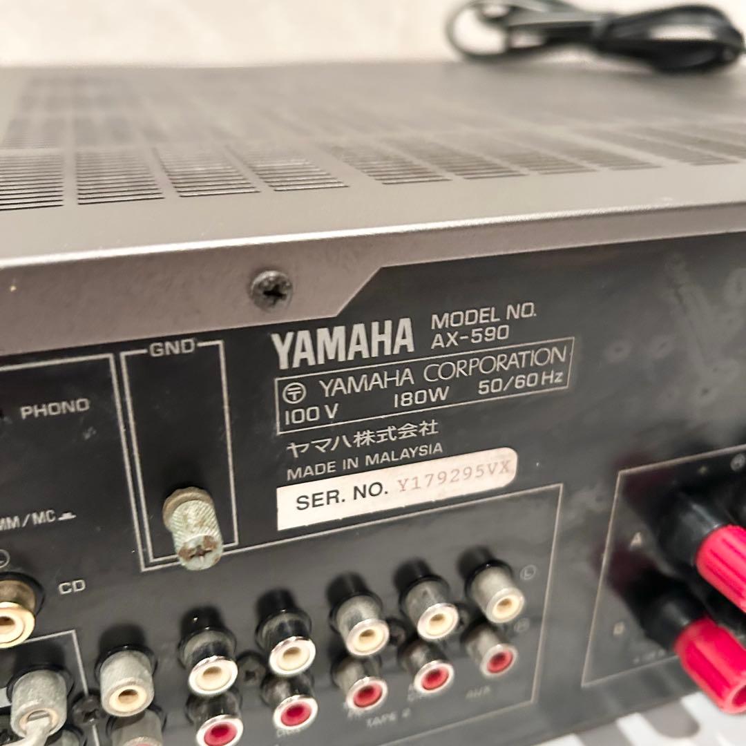 【完動品】　YAMAHA AX-590 プリメインアンプ