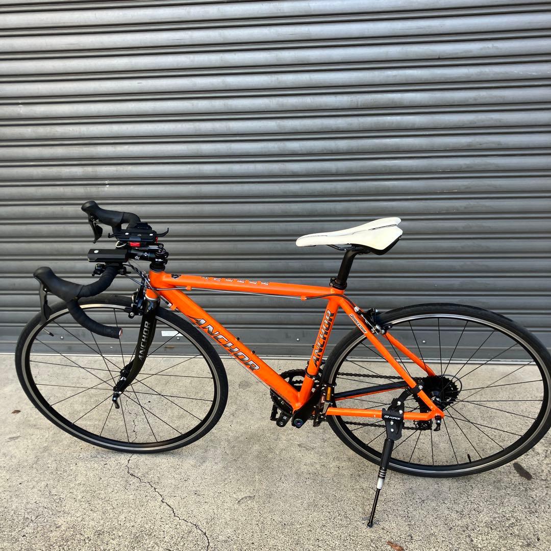 最終価格！ANCHOR ロードバイク オレンジ