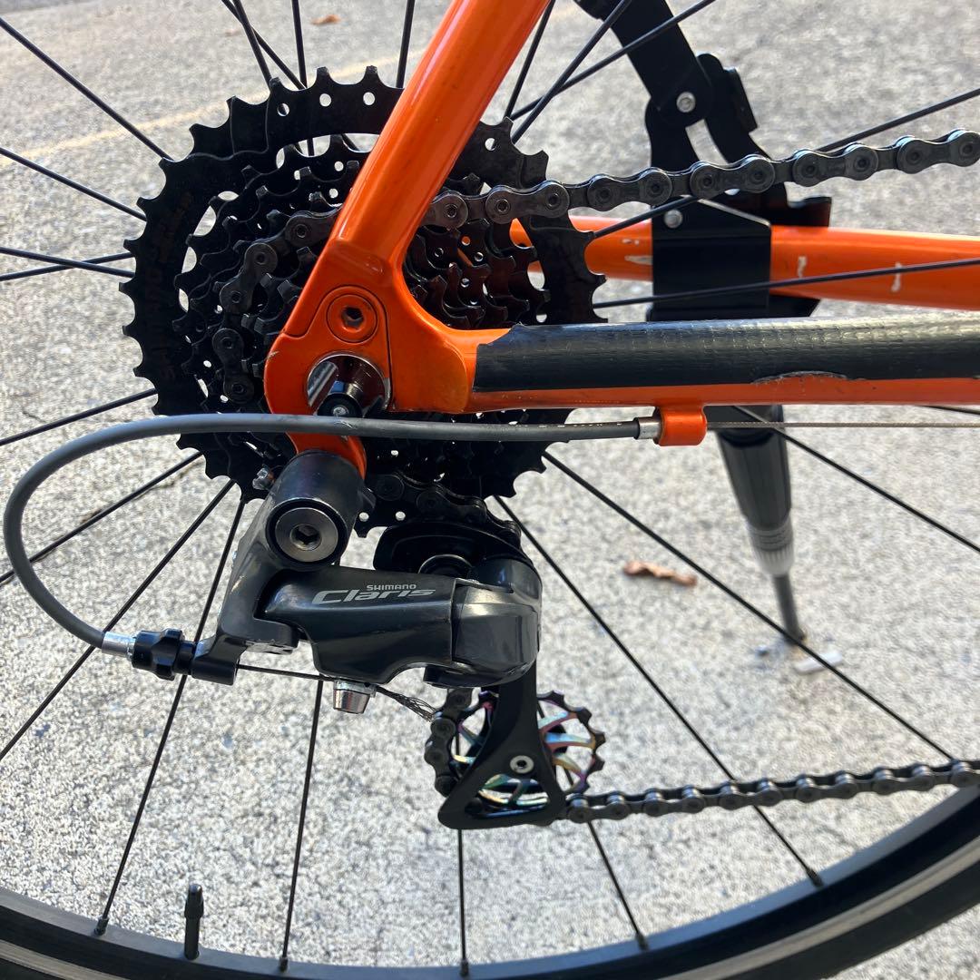 最終価格！ANCHOR ロードバイク オレンジ