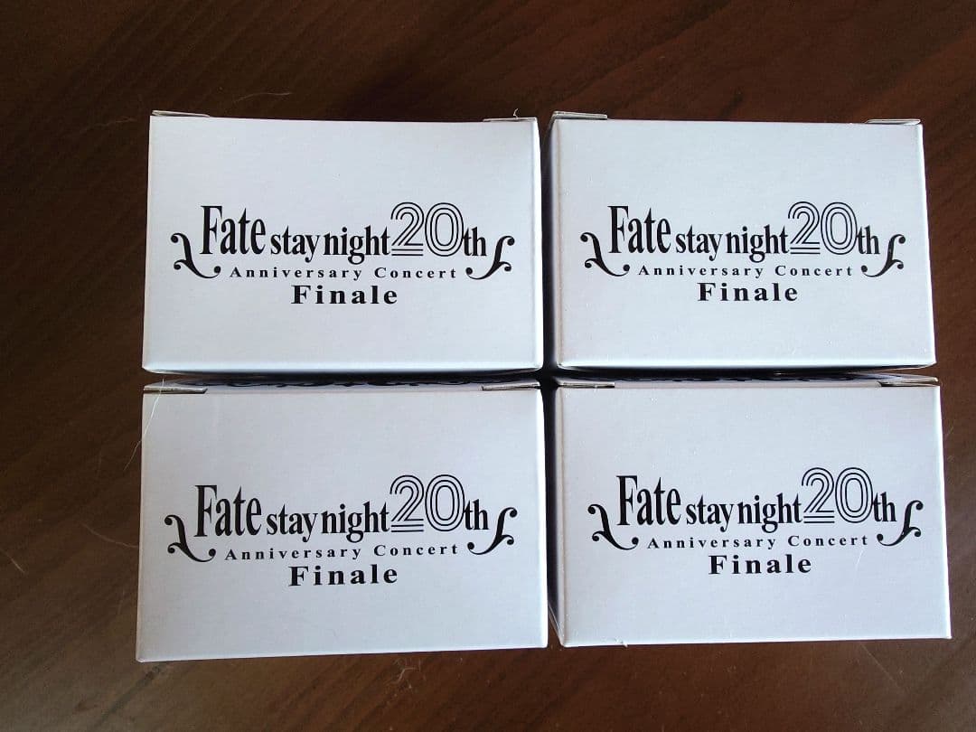 Fate/stay night 20周年コンサート スケルトンオルゴール 4種