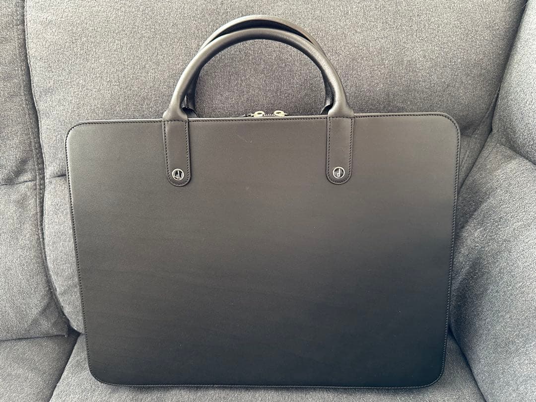 新品同様 Dunhill ダンヒル センチュリーマン ビジネスバッグ ブラック