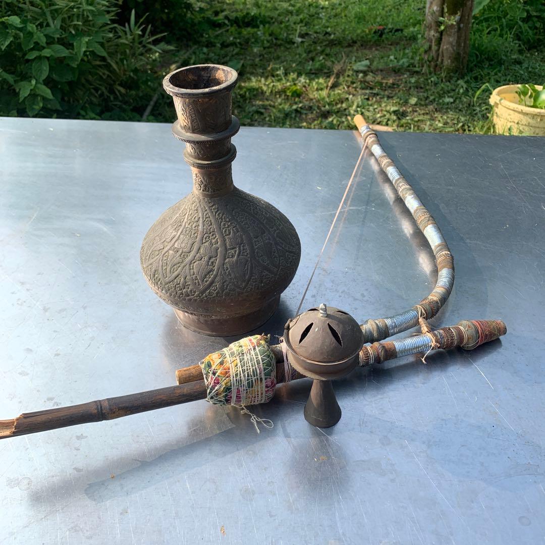 シーシャ　水タバコ　水パイプ　骨董　アンティーク　古道具　アラブ