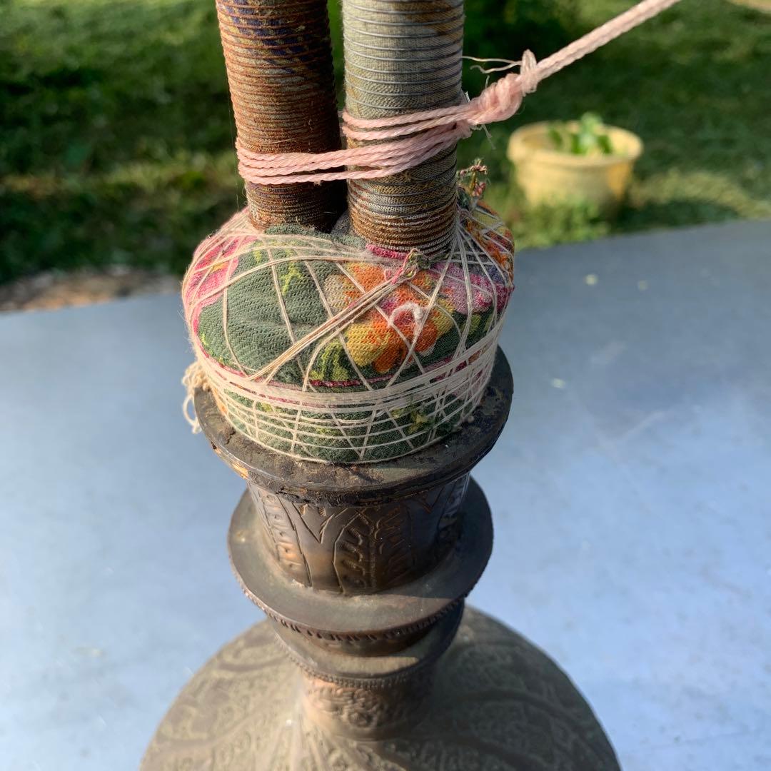 シーシャ　水タバコ　水パイプ　骨董　アンティーク　古道具　アラブ