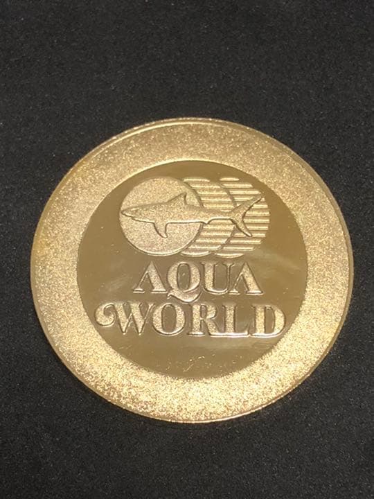 アクアワールド大洗水族館★サメ☆記念メダル★茶平工業