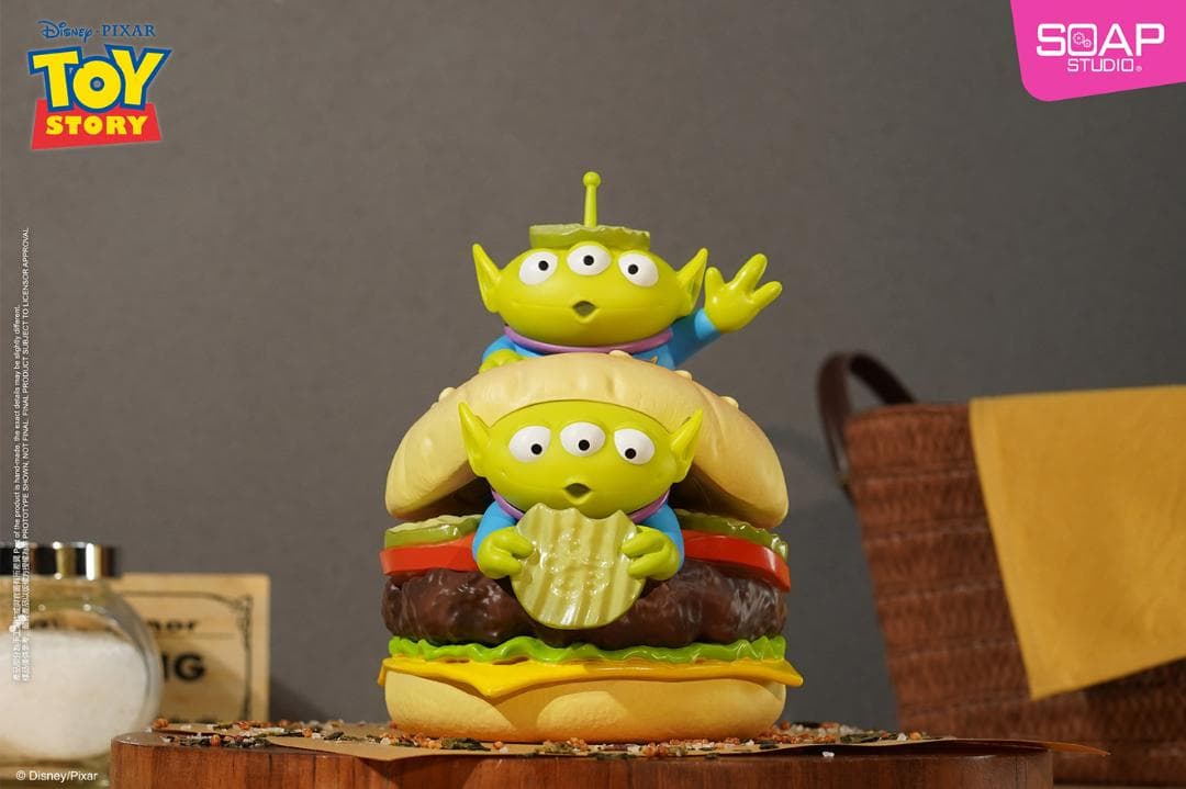 【SOAP STUDIO】新品 正規品 トイストーリー エイリアン ハンバーガー