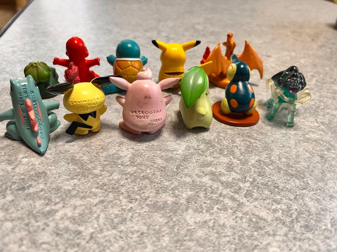 TOMY ポケモン　モンコレ11点　まとめ売り　任天堂フィギュア　当時物