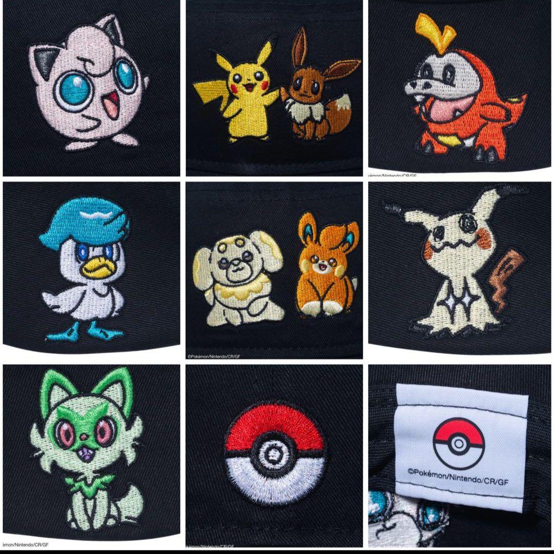 新品 Kid's ニューエラ ポケモン コラボ イーブイ バケハ Ｍ/Ｌ