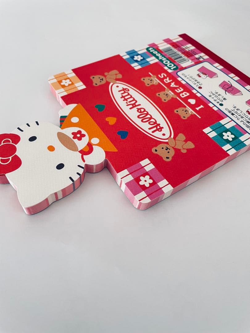 レア☆平成レトロ　未使用　ハローキティ　1995年製　スタンドメモ　100枚