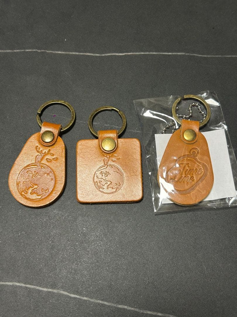 tacica レザーキーホルダー 3点セット