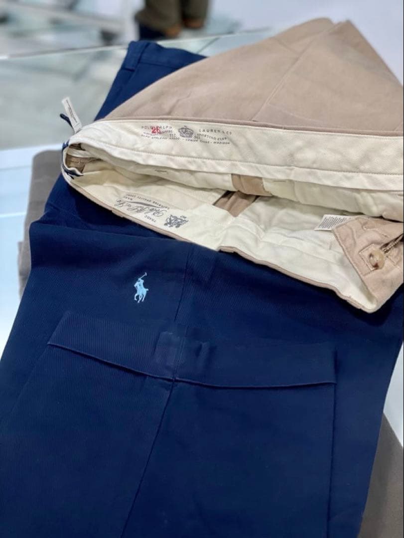 RALPH LAUREN for BEAMS ビッグチノ 31/30 膝ポニー