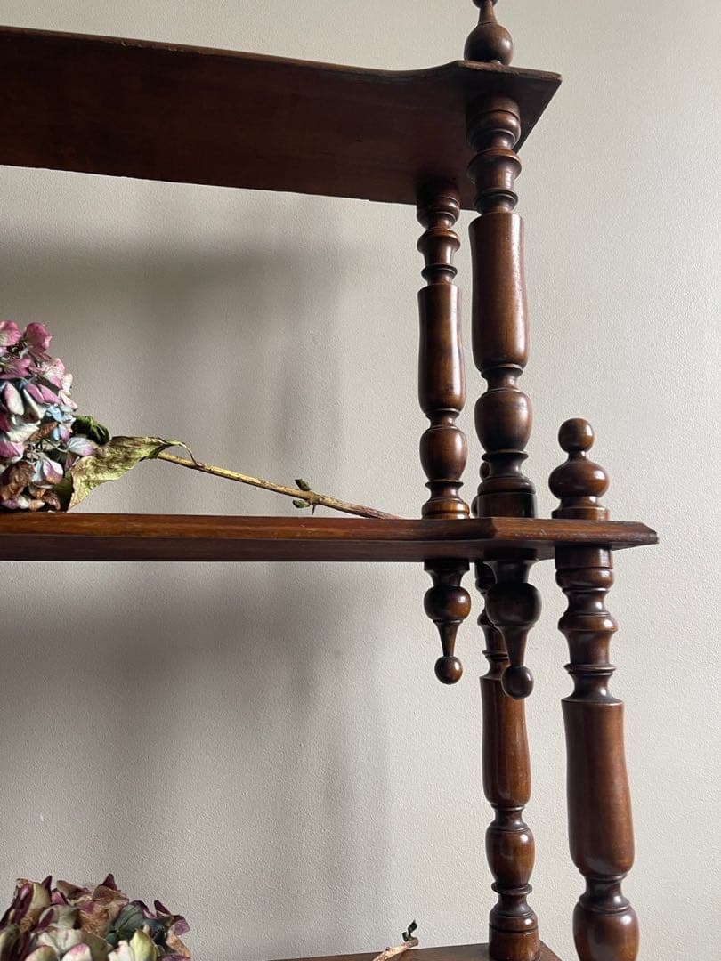 【お36】35 フランス　アンティーク　ナポレオンシェルフ　シェルフ