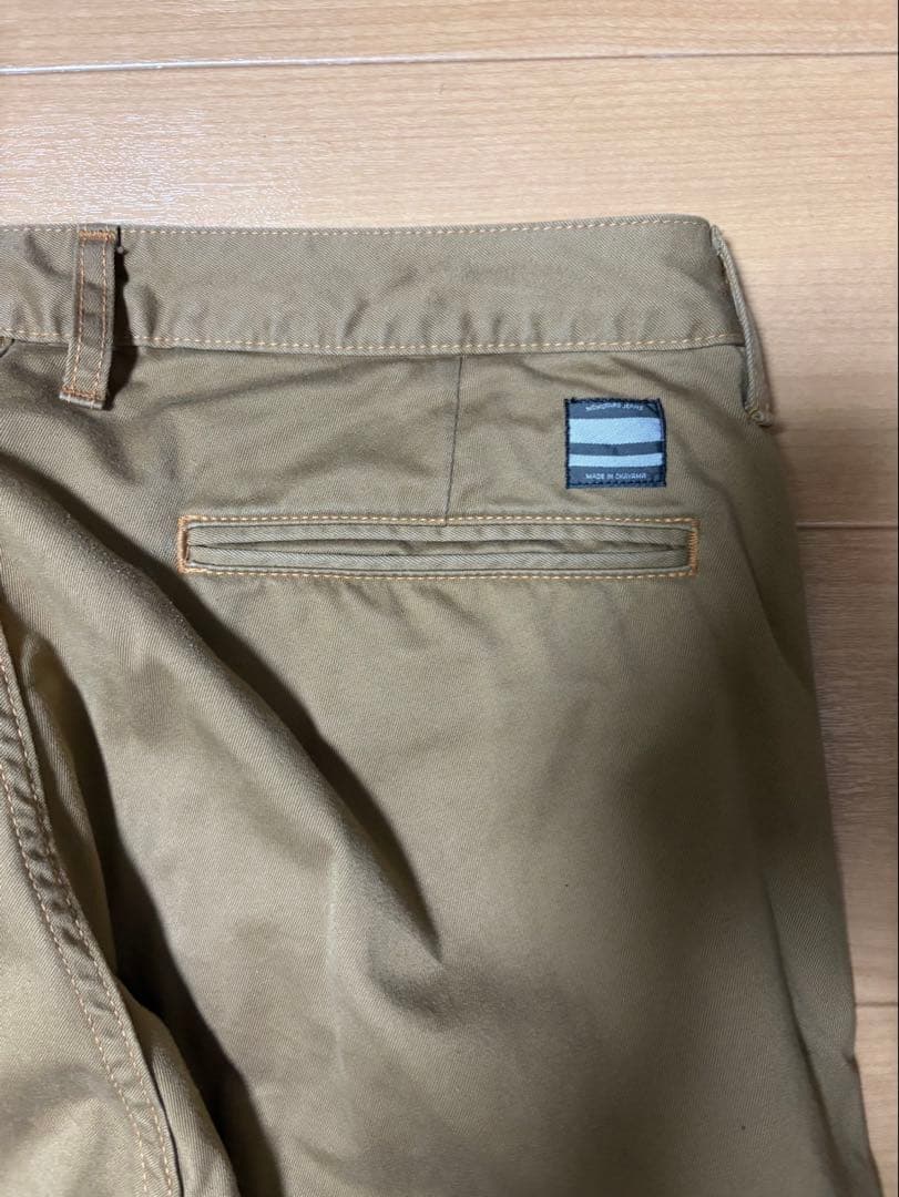 桃太郎ジーンズ 34インチ ハイカウントウエポン チノトラウザーズ