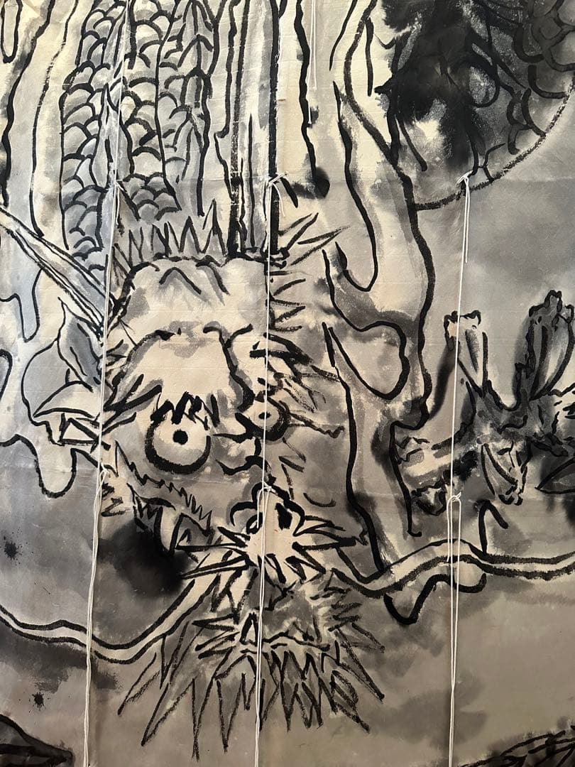 【特大】龍の凧　正月用のカイト