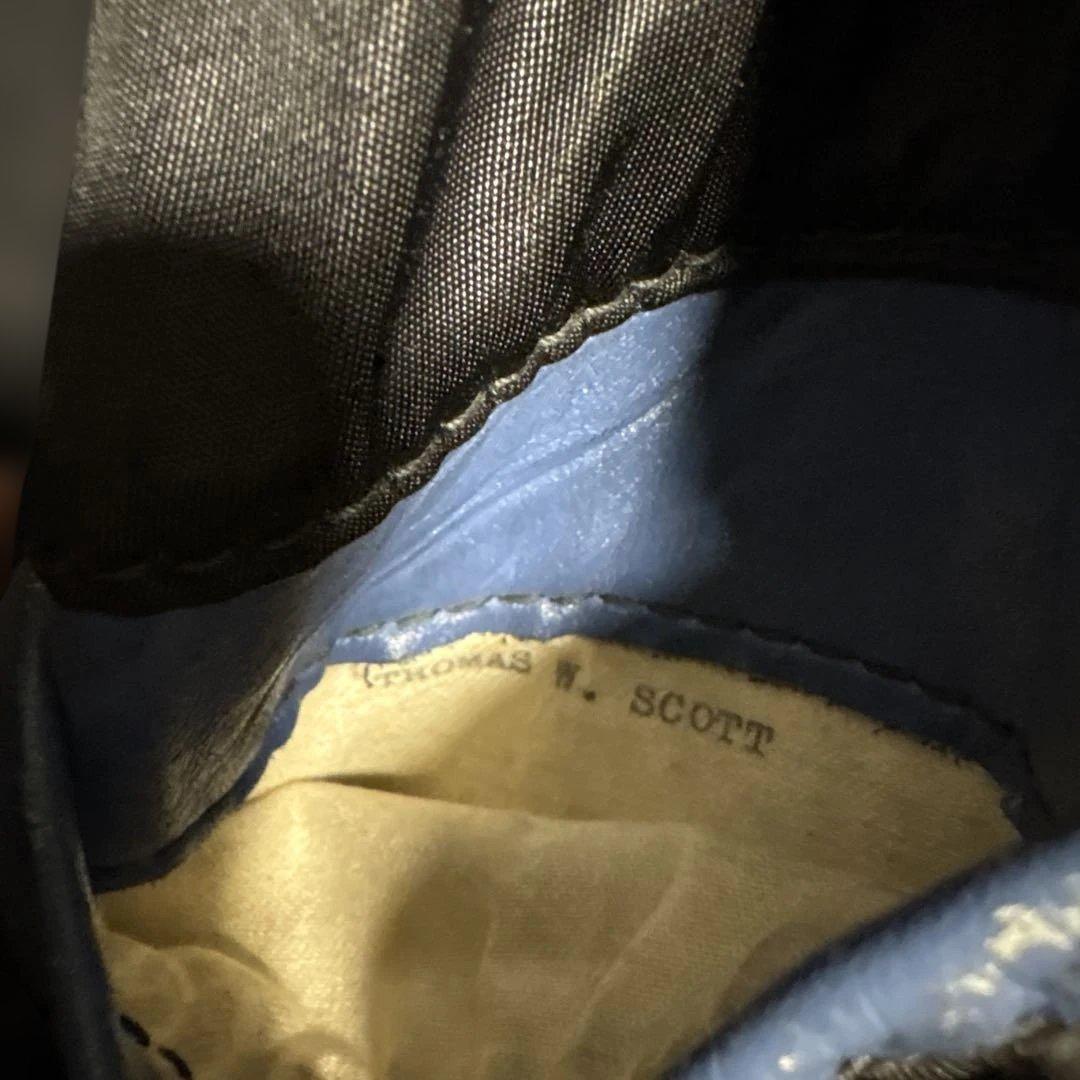 60〜70s ラングリッツレザー キャスケード ビンテージライダース　青