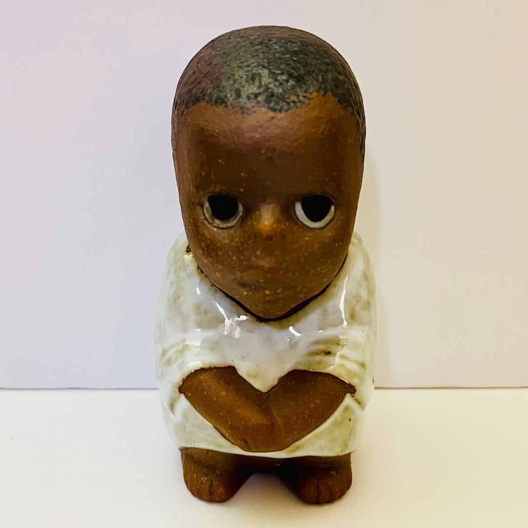 ★シール・ボックス付★【リサラーソン/世界の子ども/4体セット】北欧/ビンテージ