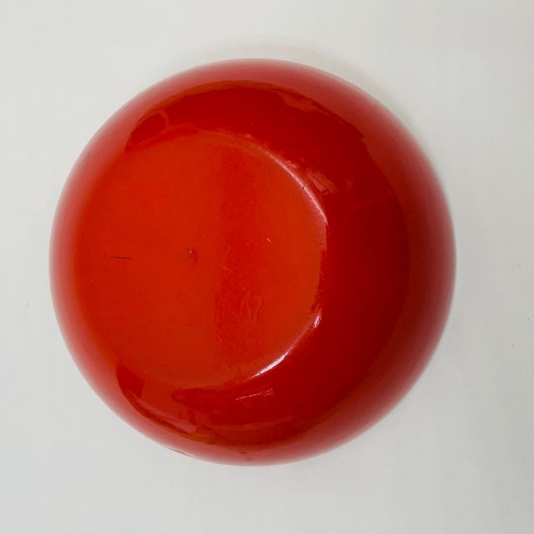 Kaj Franck／ FINEL／琺瑯ボウル（赤）