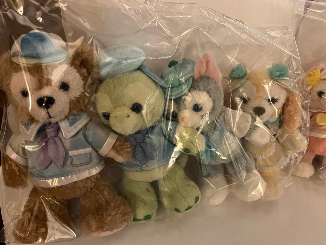 ♥バケーションパッケージ♡ダッフィー２０周年♥ポージープラッシー７匹♥未開封♡♡