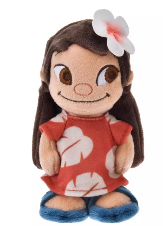 【ディズニー】リロ&スティッチとスクランプ　ぬいぐるみ キーホルダー3点セット