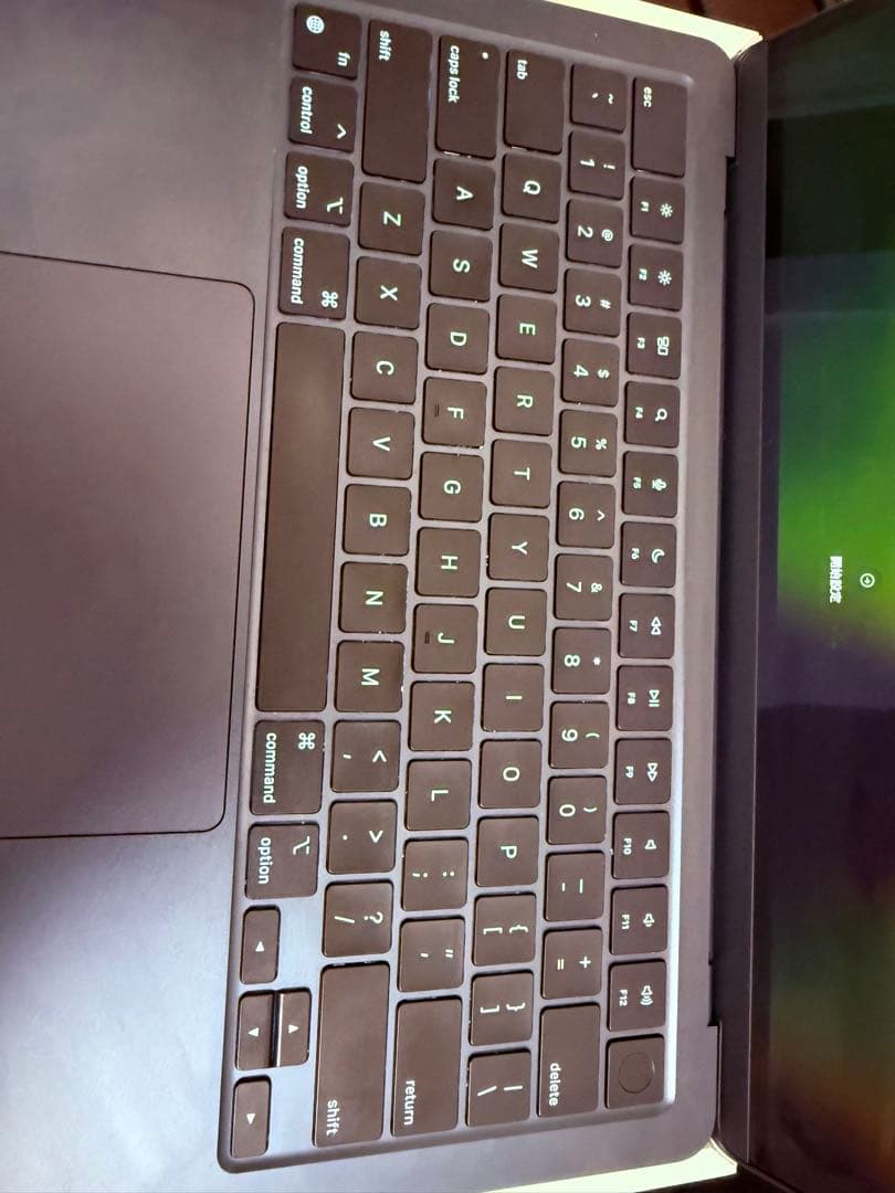 【即発送】MacBookAir M2 ミッドナイト　USキーボード