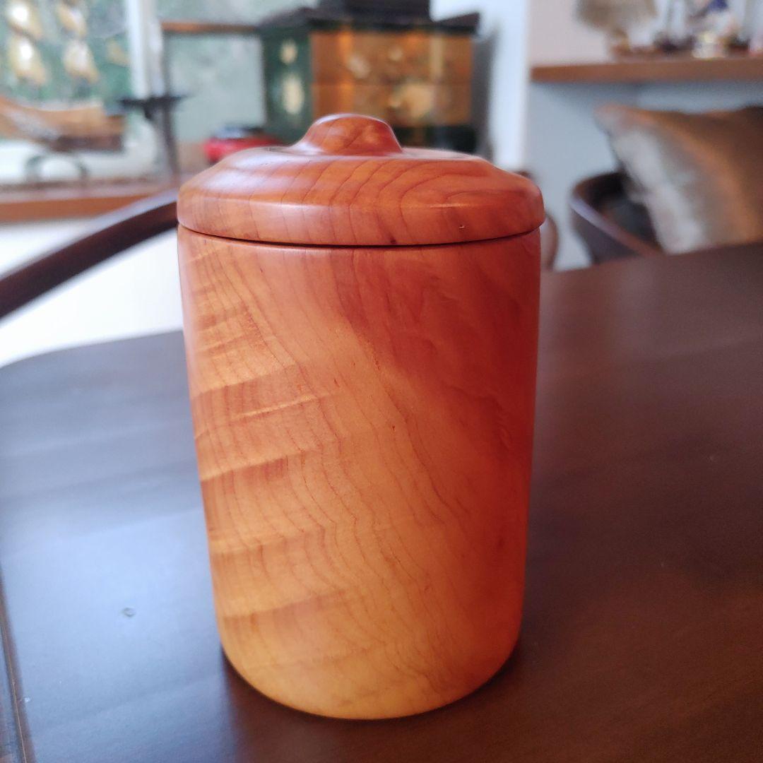 青森ひば　茶筒