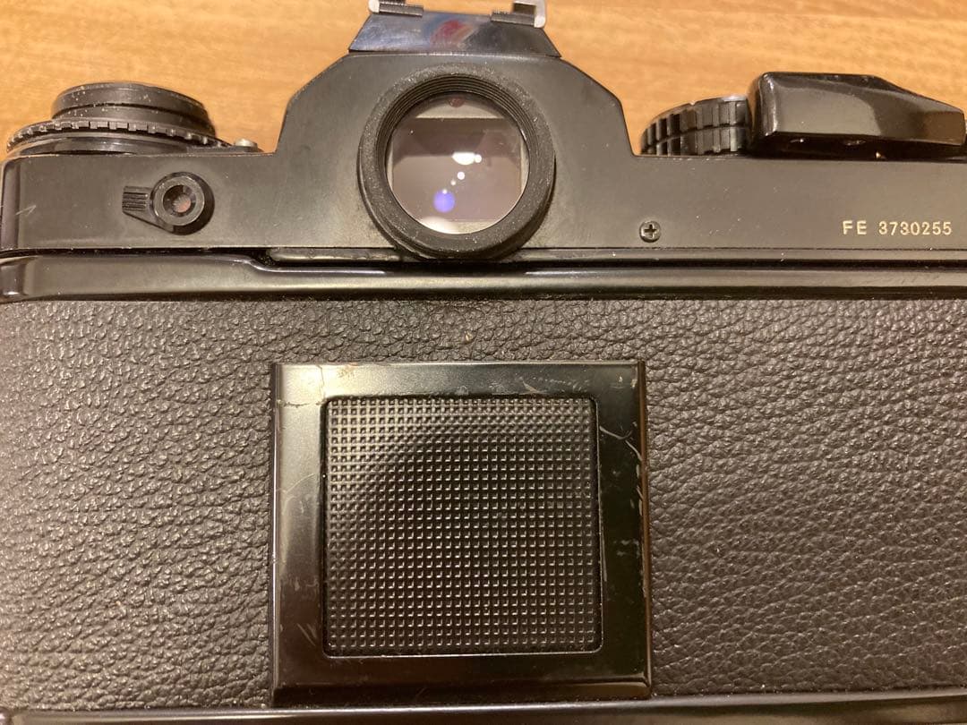 【精度確認済・モルト交換済】ニコン Nikon FE ブラック 黒 ボディ