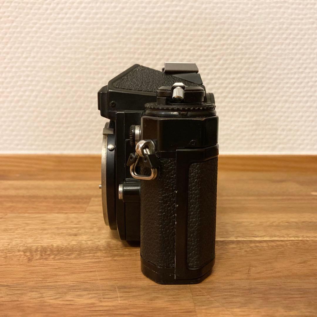 【精度確認済・モルト交換済】ニコン Nikon FE ブラック 黒 ボディ
