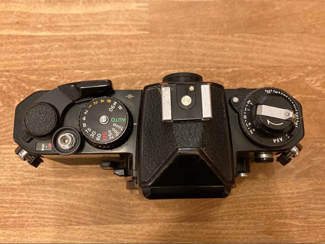 【精度確認済・モルト交換済】ニコン Nikon FE ブラック 黒 ボディ