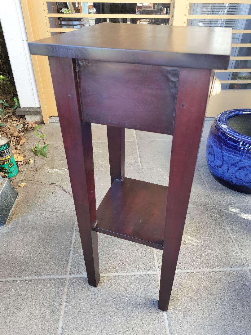 【凛さま専用】アンティーク花台　サイドテーブル　電話台　アジアン家具