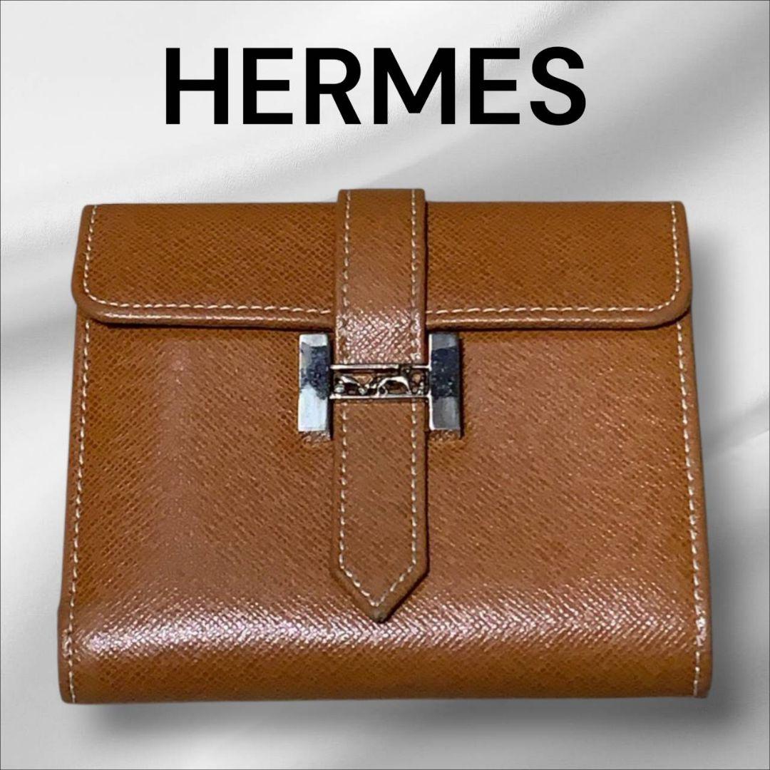 HERMES エルメス 二つ折り財布 コンパクトウォレット