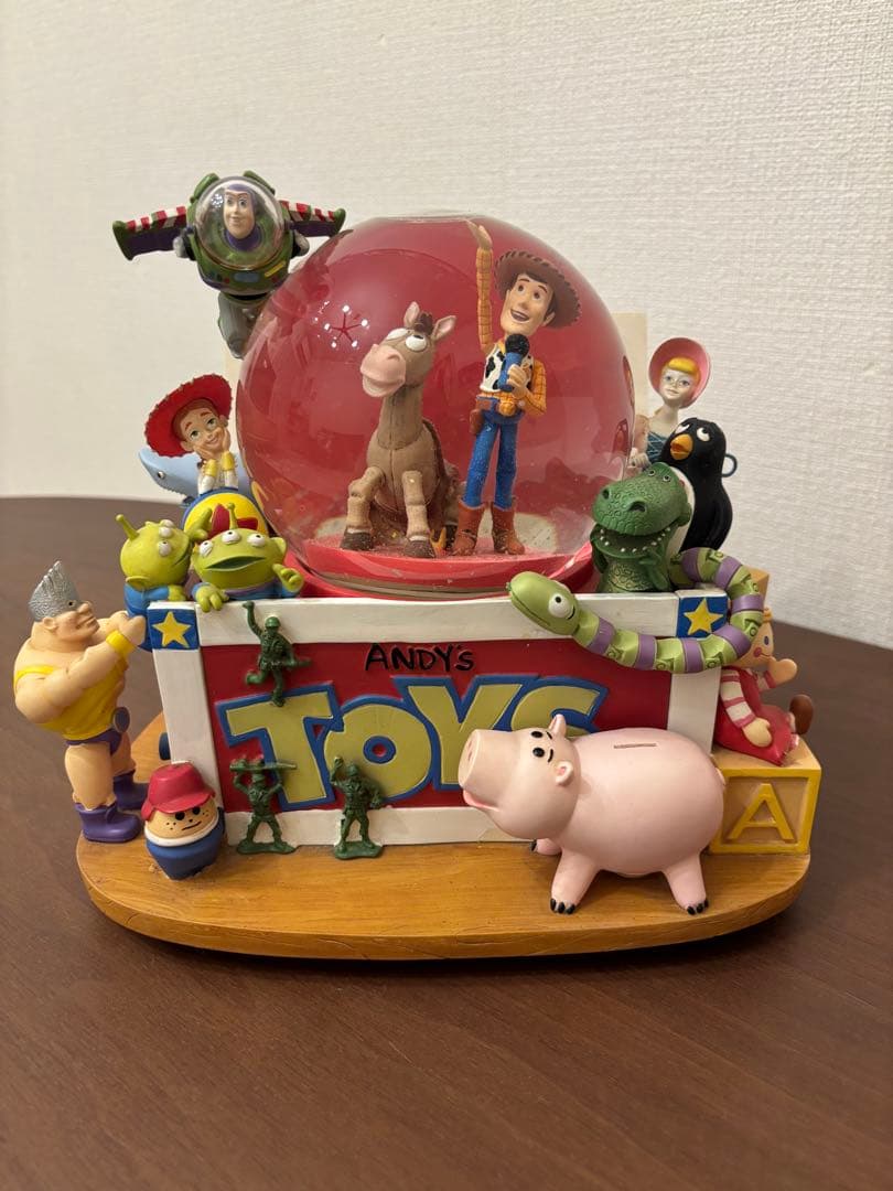 【TOY☆STORY】トイストーリー・おもちゃ箱スノードームオルゴール♪