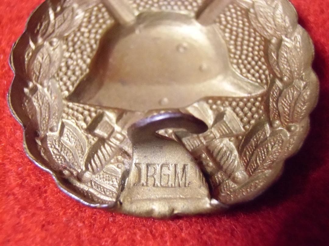 Ｗ帝政ドイツ軍/プロイセン王国＊戦傷章１級/ＧＯＬＤ/金章（実物）