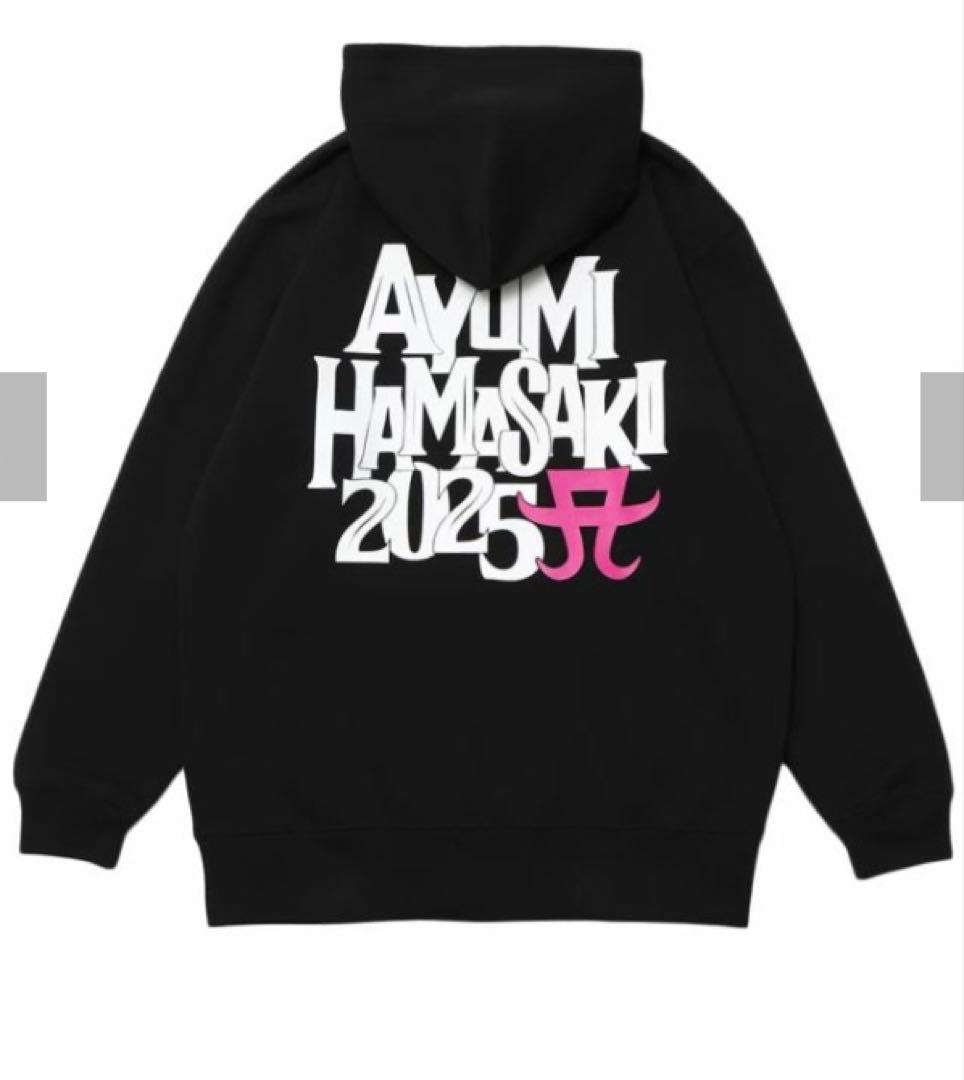 浜崎あゆみ×MFC フーディー　ブラック　Lサイズ