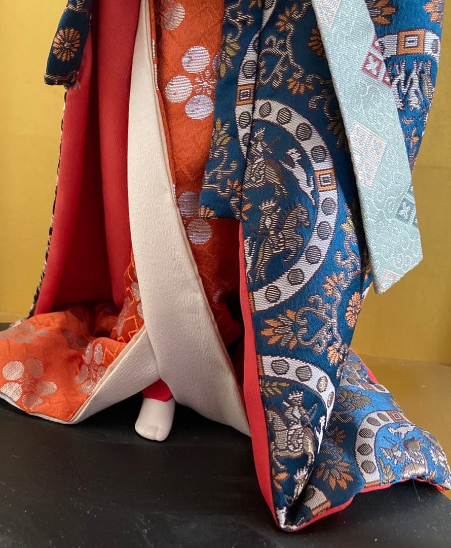 ガラスケース付き　日本人形　古代風俗人形 インテリア