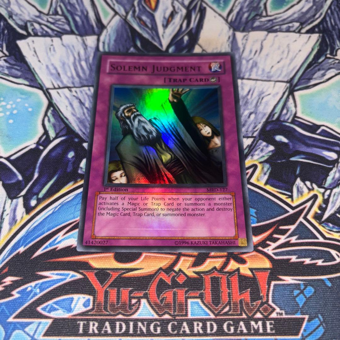 アジア版 神の宣告 ワンオーナー品 遊戯王 海外 英語 米 亜